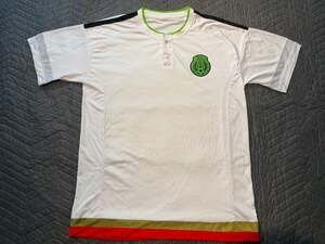 Mexico National Team 2015 Away Soccer Jersey White Mens Size XL